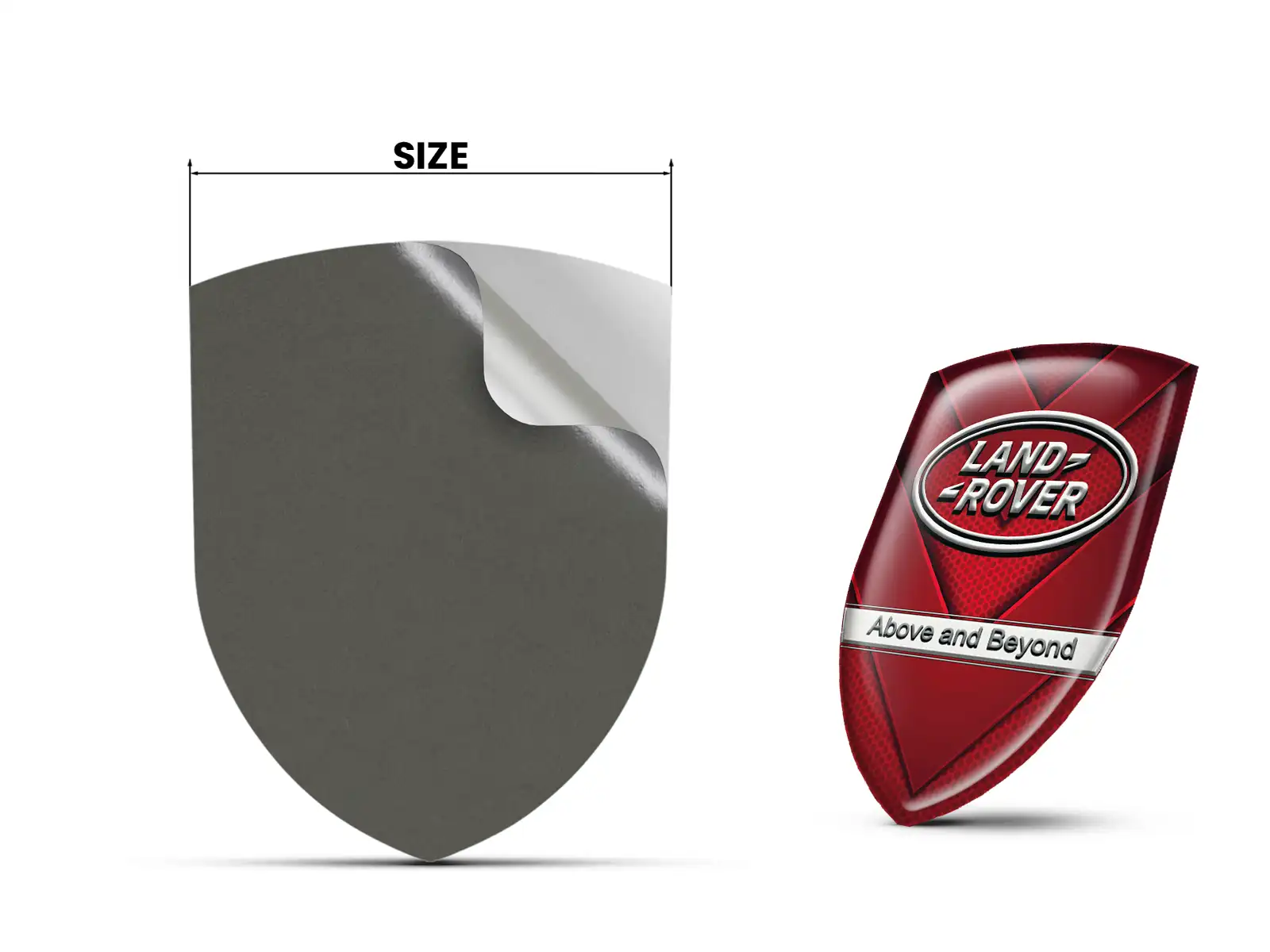 Land Rover Rear Window Stickers Cars Style Racing Customizable